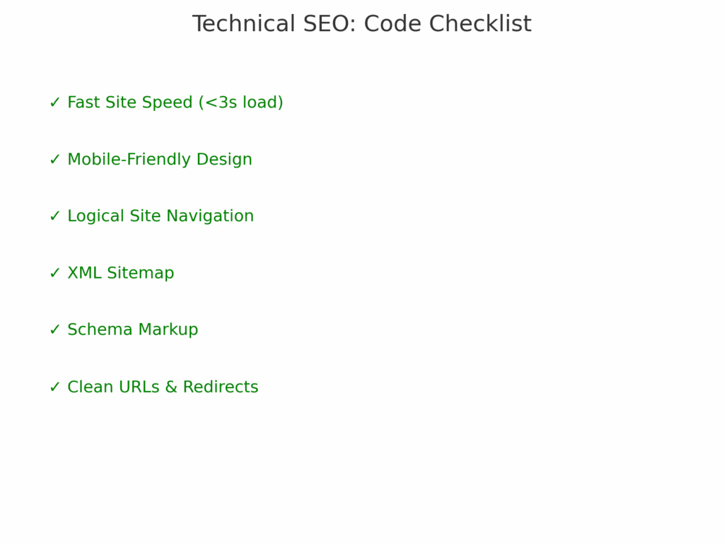 What is SEO? Ultimate 2025 Search Engine Optimization Guide for Beginners 6 Technical SEO : Code Checklist